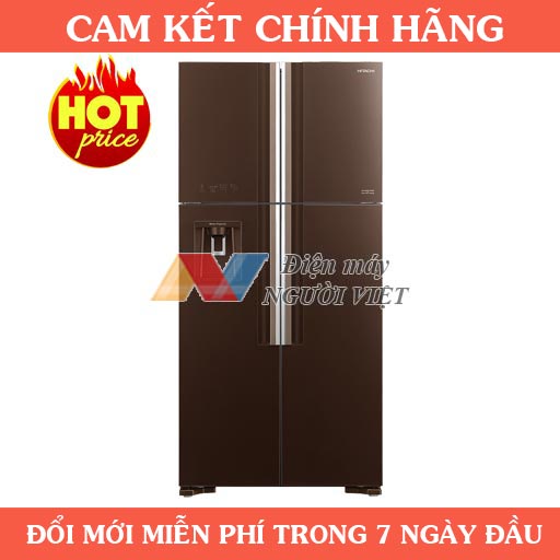 Tủ lạnh Hitachi Inverter 540 lít R-FW690PGV7X(GBW)