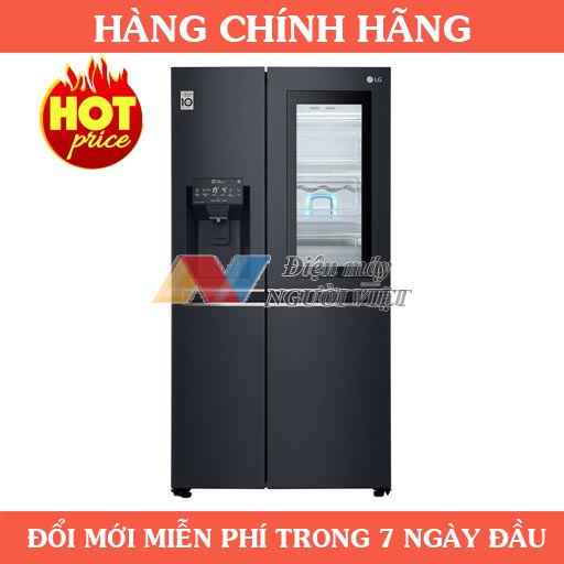Tủ lạnh Side by Side LG GR-X247MC inverter 601 lít