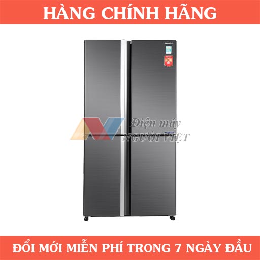 Tủ lạnh Sharp SJ-FX600V-SL inverter 525 lít